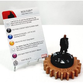 WizKids HEROCLIX Avengers Movie Target Mass Market #203 Nick Fury w/Card