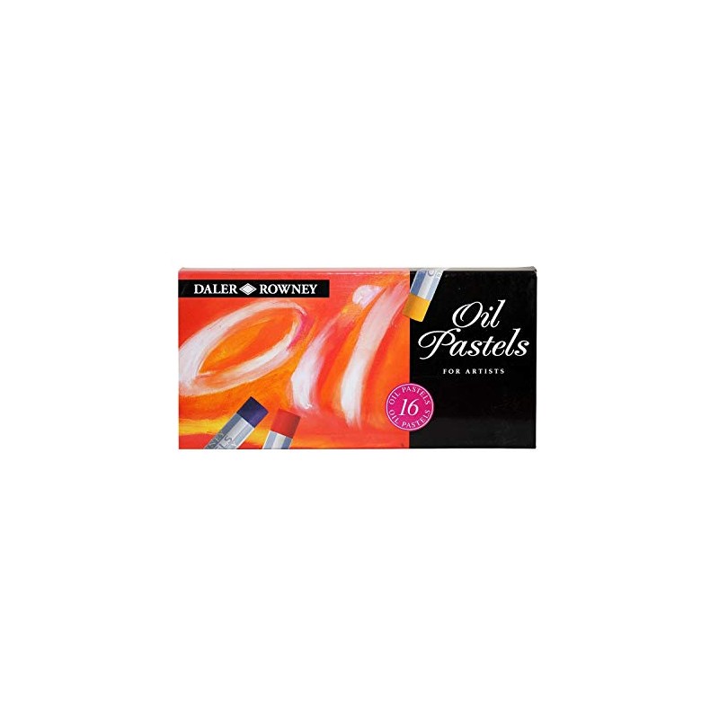Daler Rowney 150900016 Oil Pastel Set (16 Pieces)