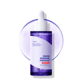 ISNTREE Onion New Pair Ample Plus 1.7 fl oz (50 ml), Trouble Skin Care, Beauty Serum, Moisturizing, Purple Onion Extract, Niacinamide, Barrier Care, Transparent, Moisturizing, Moisture Charging, Skin