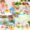 Easter Egg Toys Basket Stuffers for Toddler, 8 Pcs Nesting