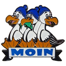 GCG 2310 Magnet Souvenir Moin Seagull 7 x 7 cm Fridge Magnet Decorative