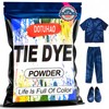 Tie Dye Powder, Dark Blue Tie Dye for Clothes, Fabric