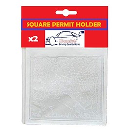 Xtremeauto 2X Car/Van/Lorry Truck Carpark Square Permit Ticket Holder