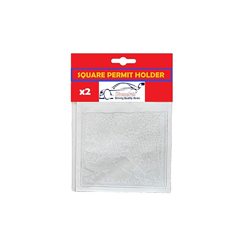 Xtremeauto 2X Car/Van/Lorry Truck Carpark Square Permit Ticket Holder