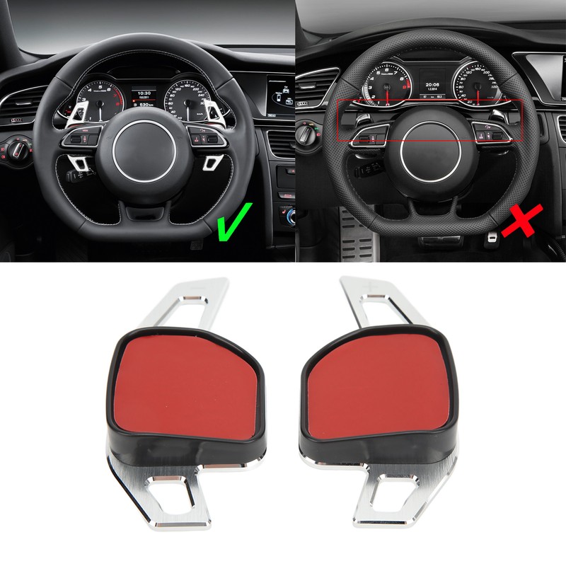 Aluminum Alloy Paddle Shifter Extension for A3 S3 8V A4