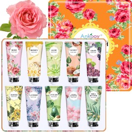 18 Pack Hand Cream for Dry Cracked Hands, Moisturizing Hand Cream Gift Set Travel Size Hand Lotion With Shea Butter Natural Aloe and Vitamin E For Body & Hands & Dry Skin
