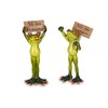 formano Set of 2 Funny Frogs Frog as Demonstrator with