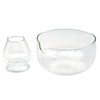 LamChyar Matcha Bowl with Spout, Matcha Whisk Holder, Glass Matcha
