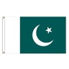 PinkDisplay Aisa flag (Pakistan)3x5ft(90x150cm) eyelets and double stitches