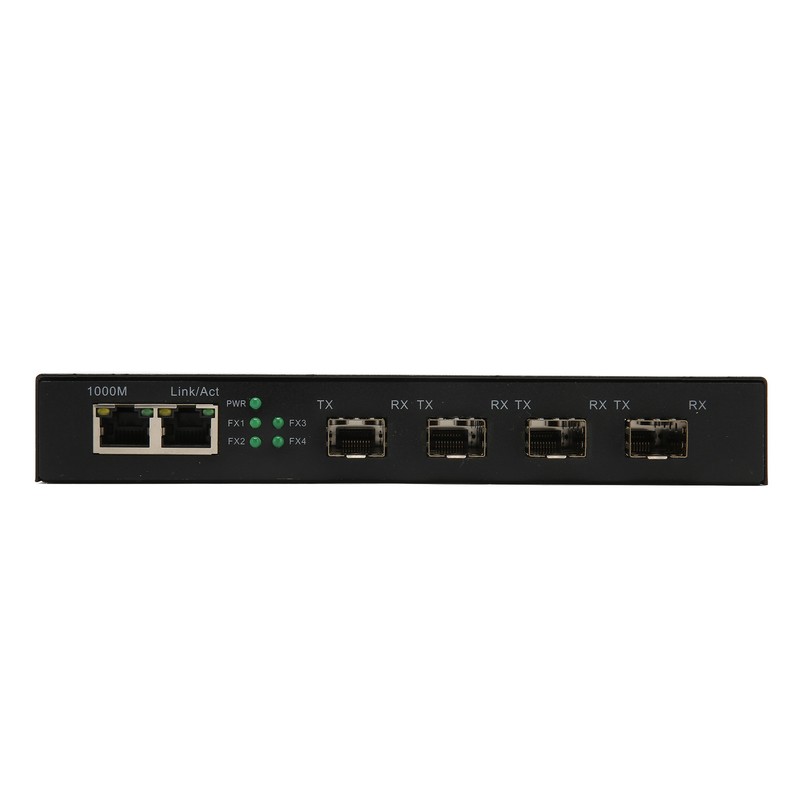 SFP Ethernet Fiber Switch Up To 120km 4 Optical Port