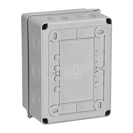 NUZAMAS 5 Way IP65 Switch Box Distribution Protection Box Waterproof Consumer Unit Transparent Window Electrical Consumer Unit Consumer Circuit Breaker Box