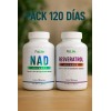 Nad + Resveratrol 240 Cápsulas 2 Frascos Sin Sabor