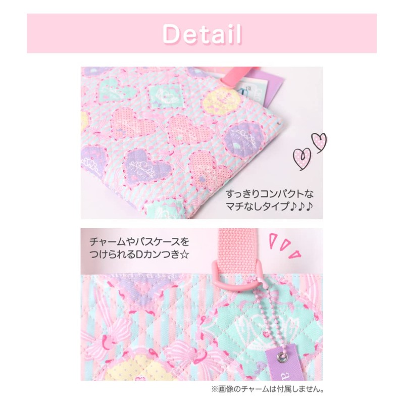 Arisana Girls Piano Quilted Tote Bag, Kids, F. Unicorn Lavender