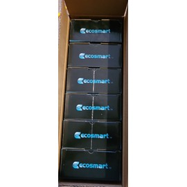Eco-Smart 6x Lot Ecosmart 40W A19 Soft white 2700k Thinner Filament Clear LED 12 bulbs