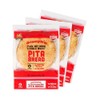 Flax Pita 3 Pack - Joseph's Pita Bread Value 3-Pack,