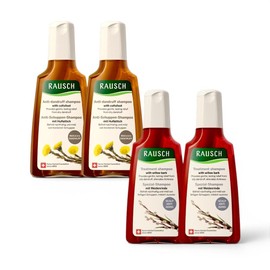 Rausch Coltsfoot Willow Bark 2 Type Scalp Care Shampoo 2 Sets Total 4 / 라우쉬 콜츠푸트 윌로우바크 2종 두피케어 샴푸 2세트 총4개