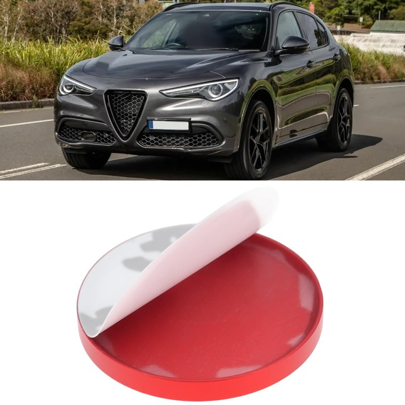 eMagTech 1 Touch Start Dekorativer Ringaufkleber Tastenabdeckung Kompatibel mit Alfa