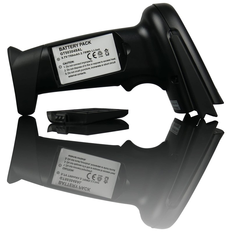 Kabelloser Barcode Scanner HD21 HDWR mit USB-Kabel für 1D-Code, kompaktes,