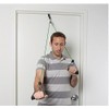 ATC Handes GmbH Schultertrainer Verschiedene Stärken, Shoulder Tubes, Seilzug Seil Gymnastik inkl. Handgriffe und Befestigung Reha, Physiotherapie, Schulterbeweglichkeit Tür (grün, mittel)