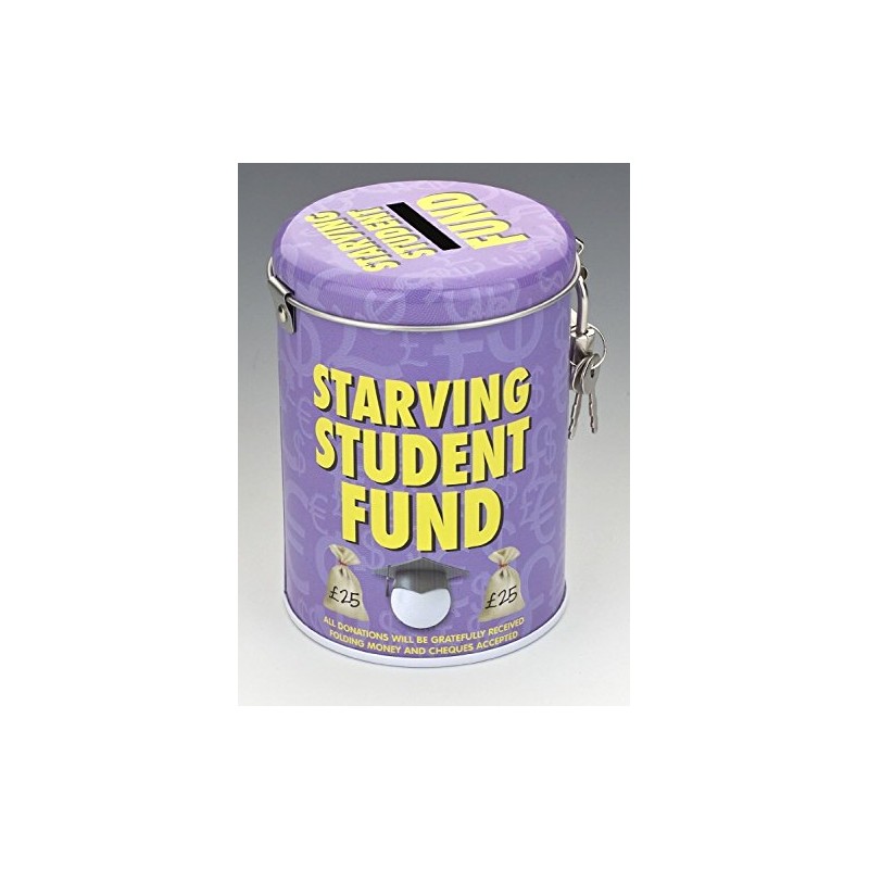 Boxer Gifts Starving Student Fund Tin