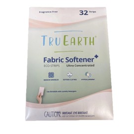 Tru Earth (32pk)-Tru Earth Eco-Strips Fragrance-Free Fabric Softener Ultra Concentrated