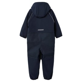 NAME IT Unisex Nmnalfa Softshell Suit Solid Fo Noos Rain Suit, Dark Sapphire