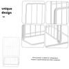 CIYODO Refrigerator Partition Iron Organizer for Freezer Shelf Dividers Fridge