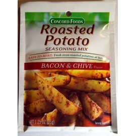 Concord Foods Roasted Potato Seasoning Mix - Bacon & Chive Flavor - 3 of 1.25 oz pkgs