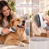Self-Cleaning Pet Grooming Brush for Dogs & Cats – Stainless