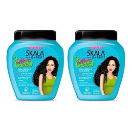 Crema Skala #mais Cachos Para Rizos Pack 2tarros De 1kg