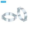 PATIKIL Pack of 10 31-34 mm Double Ear Hose Clamps,