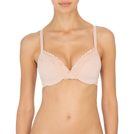 Natori Women Refined Contour Underwire Bra (Tulle, 32DD)