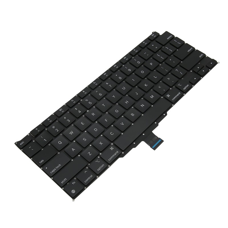 Replacement Keyboard Durable Reliable Replacement Keyboard for OS X Laptop