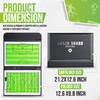 ZPU Soccer Coaching Board, Magnetic Soccer Clipboard for Coaches, Portable