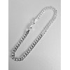 Solid Genuine 925 Sterling Silver Mens 3mm Curb Link Chain