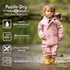 JAN & JUL Toddler Rain Suit for Kids, Coverall for