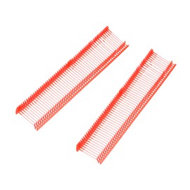 sourcing map Standard Tagging Fasteners,Plastic Regular,Standard Label Gun Price Tagging Barbs for Garment Price Tag Label Tagging Barbs 15mm/0.6 Inch,Pack of 1500 Red
