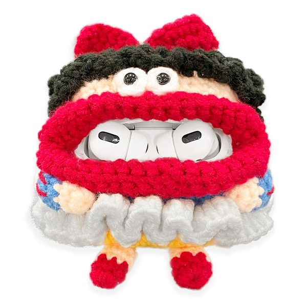 macaroni edge AirPods Pro Case Yarn Mascot Air Pods Pro