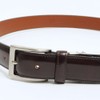 Osier Men's Belt Glass Leather, Genuine Leather (Cow Leather), One