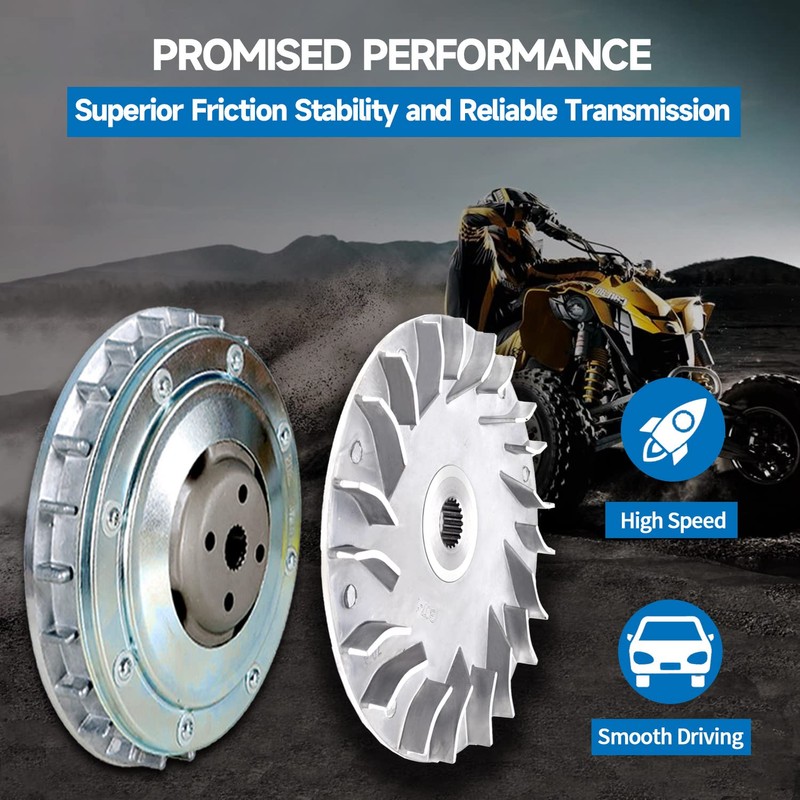 Tuntrol Primary Drive Clutch with Fixed Sheave Plate Assembly for