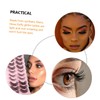 VICASKY 10 Pairs Fake Eyelashes with Rhinestones Look Lashes for