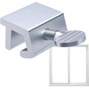 Single Hole Safety Lock,Sliding Window Stopper Door Locks,Adjustable Window Locks,Sliding