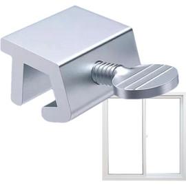 Single Hole Safety Lock,Sliding Window Stopper Door Locks,Adjustable Window Locks,Sliding Window Locks Stoppers,Sliding Window Stopper Slide,Security Locks for Horizontal Sliding,Window Hardware