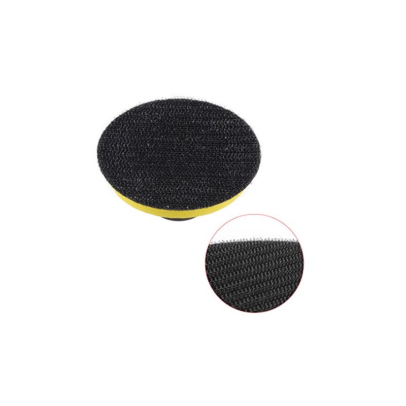 sourcingmap 3" Hook and Loop Backing Pad Sanding Polishing Backer