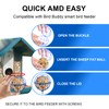 popolov Metal Suet Ball Holder Compatible with Bird Buddy Smart
