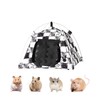 Hamster Mini Tent Hideout, No Bottom Lightweight & Easy to