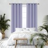 Deconovo Deconovo Opaque Blackout Eyelet Curtains, 214 x 107 cm,