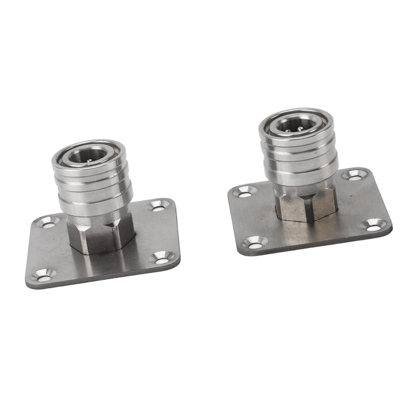 2Pcs Pressure Washer Foam Cannon Holder 1/4inch Quick Connect Stainless