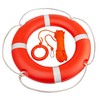 Laorde Life Preserver Throw Ring Set for Boats, 28 inch/23