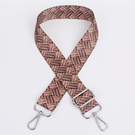 Length-adjustable shoulder strap for bags, 80-140 cm, 3.8 cm wide, bag strap, colourful pattern, shoulder strap with carabiner, bag strap, girls, DIY bag accessories for shoulder bag and handbags, #3